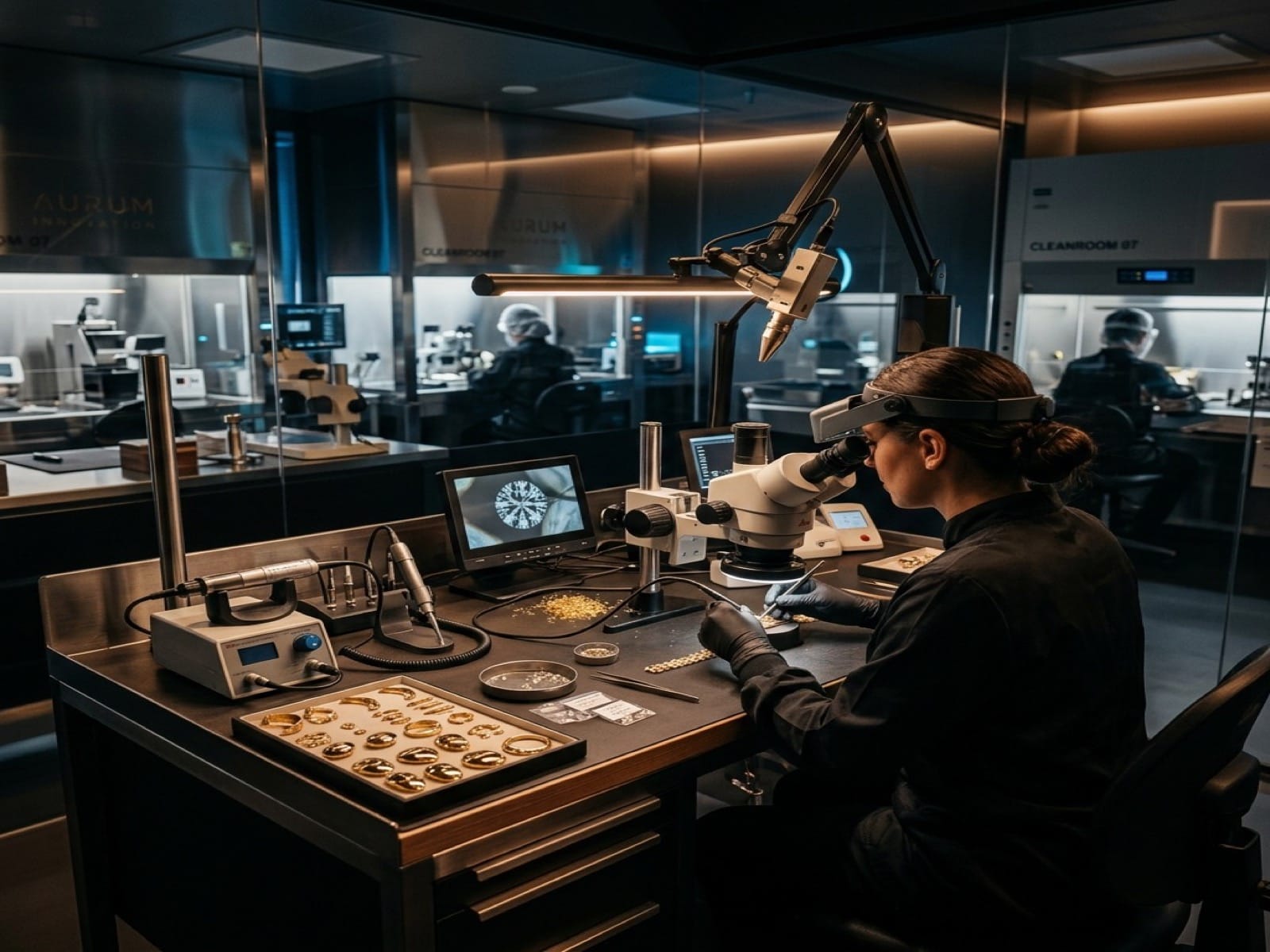 Jewellery manufacturing workbench