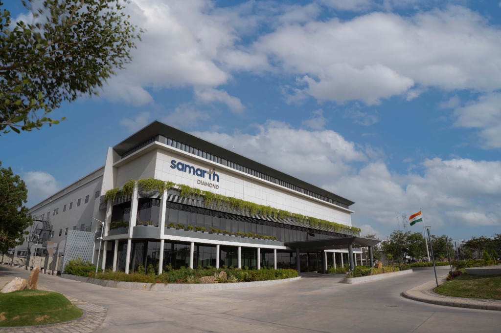 Samarth Diamond corporate building exterior facility